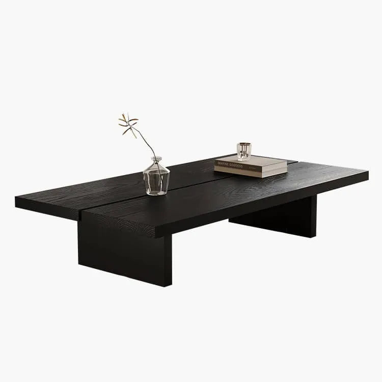 Sleek Pine Wood Coffee Table - Modern Centerpiece for Elegant Living Rooms hsyj-2279