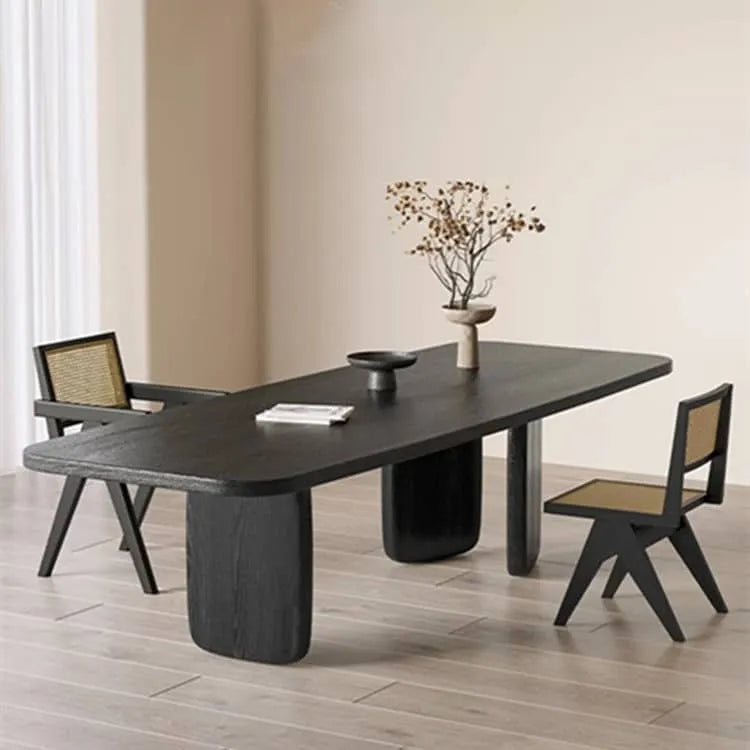 Sleek Modern Pine Wood Dining Table - Elevate Your Home Decor hsyj-2280