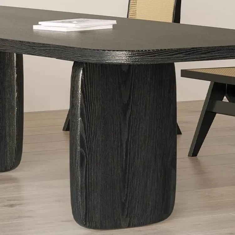 Sleek Modern Pine Wood Dining Table - Elevate Your Home Decor hsyj-2280