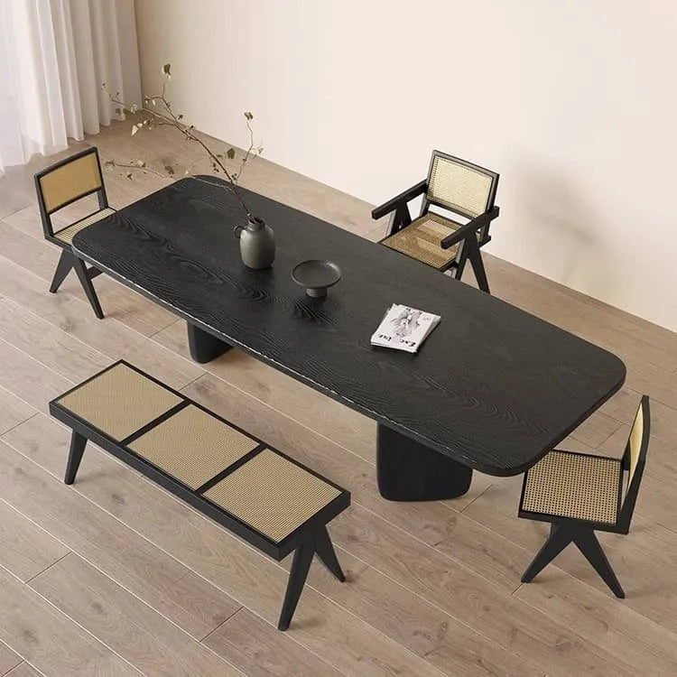 Sleek Modern Pine Wood Dining Table - Elevate Your Home Decor hsyj-2280