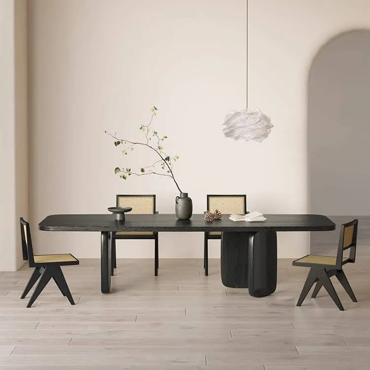 Sleek Modern Pine Wood Dining Table - Elevate Your Home Decor hsyj-2280