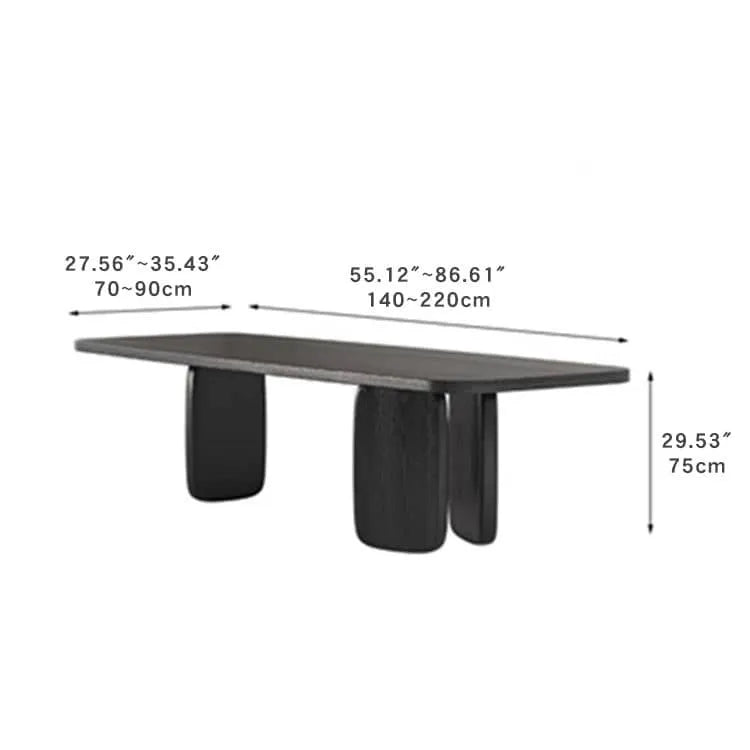 Sleek Modern Pine Wood Dining Table - Elevate Your Home Decor hsyj-2280