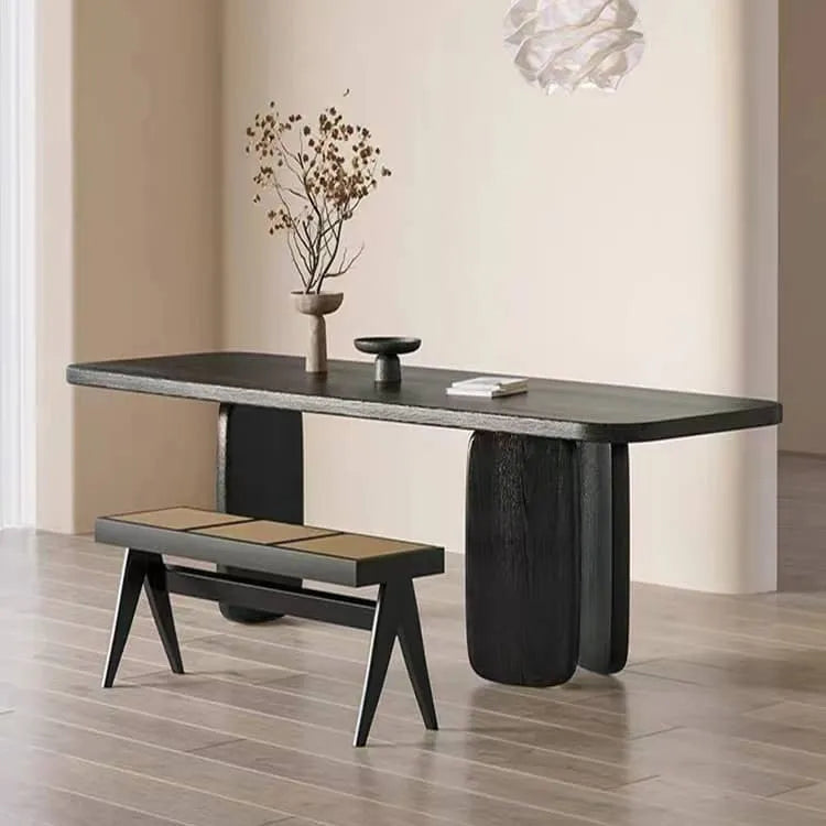 Sleek Modern Pine Wood Dining Table - Elevate Your Home Decor hsyj-2280