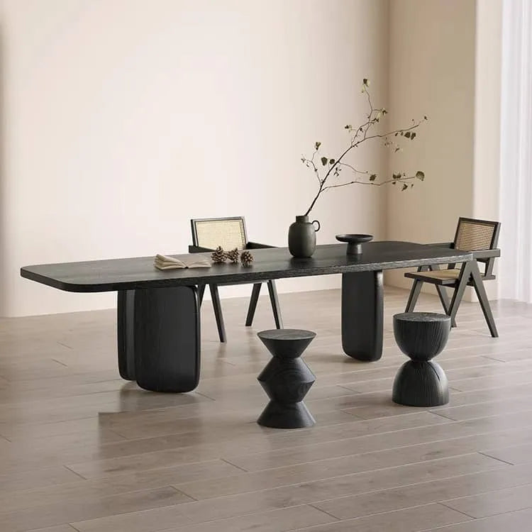 Sleek Modern Pine Wood Dining Table - Elevate Your Home Decor hsyj-2280