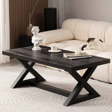 Sleek Solid Wood Coffee Table - Modern Design for Elegant Living Spaces hsyj-2282