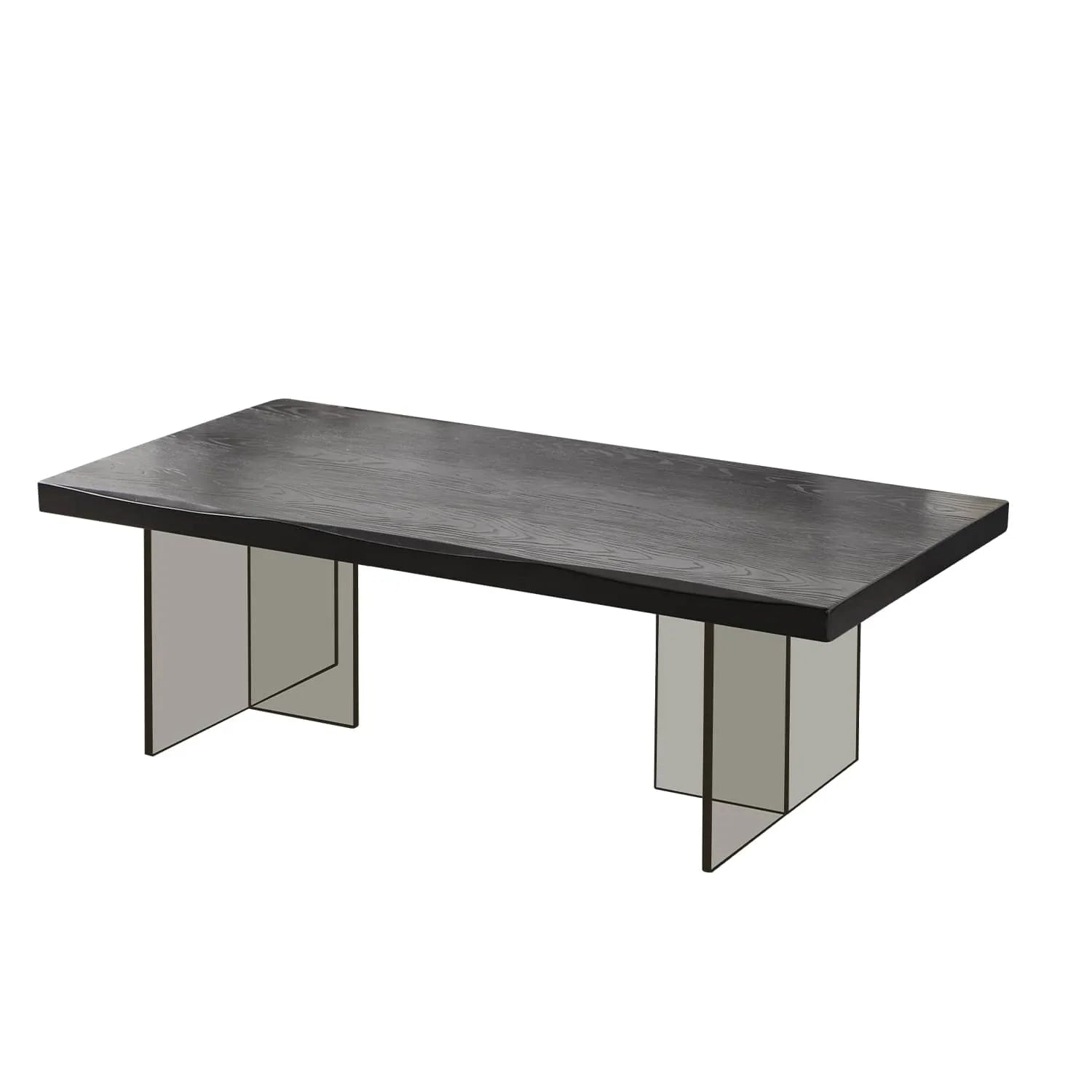 Modern Solid Wood & Acrylic Coffee Table for Stylish Living Rooms hsyj-2283