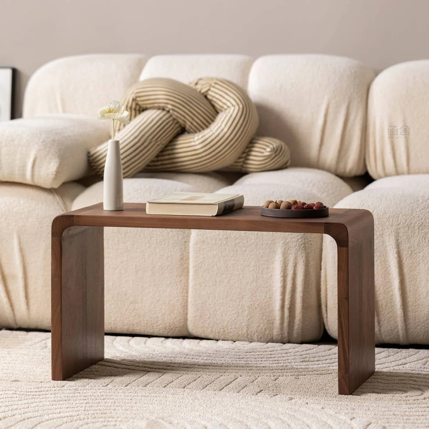 Versatile Pine and Oak Wood Coffee Table - Elegant and Functional Design hsyj-2285