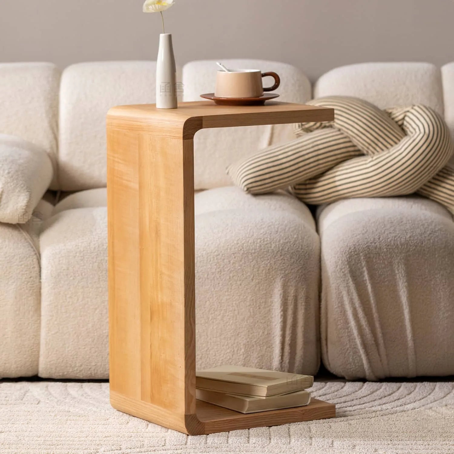 Versatile Pine and Oak Wood Coffee Table - Elegant and Functional Design hsyj-2285