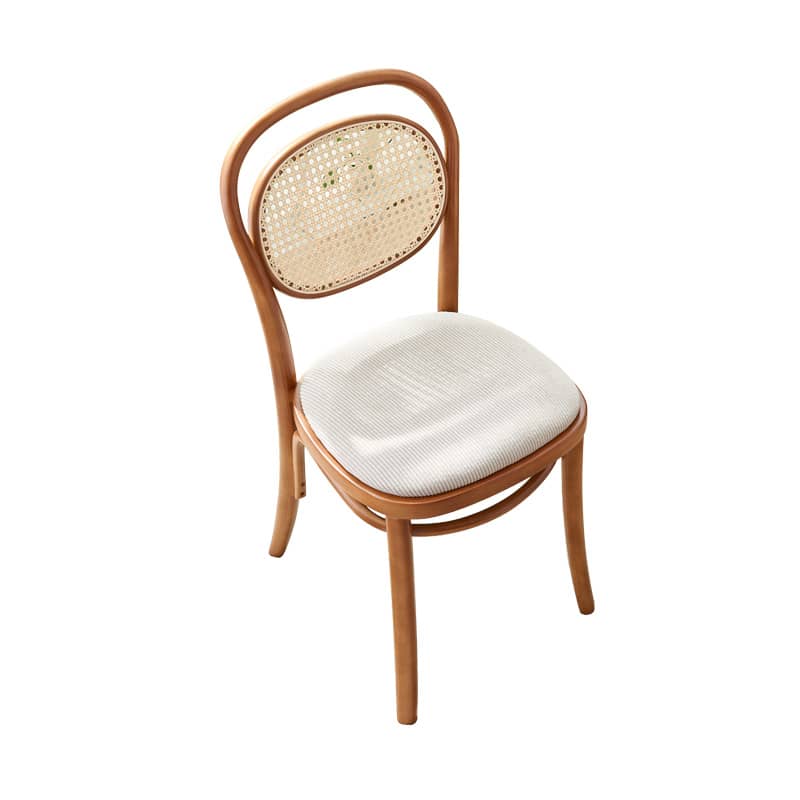 Minimalistic Solid Wood Dining Chair with Rattan or Cushion Seat for Dining Room htzm-1517