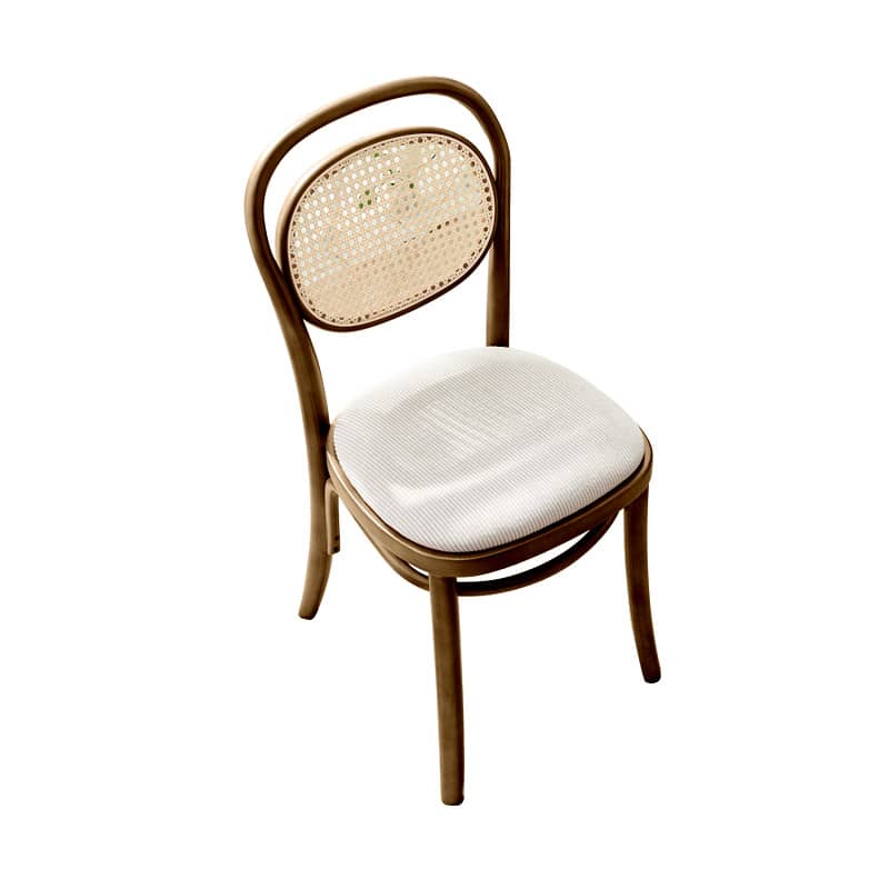 Minimalistic Solid Wood Dining Chair with Rattan or Cushion Seat for Dining Room htzm-1517