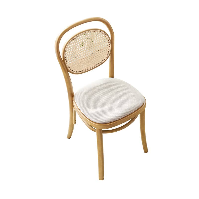 Minimalistic Solid Wood Dining Chair with Rattan or Cushion Seat for Dining Room htzm-1517