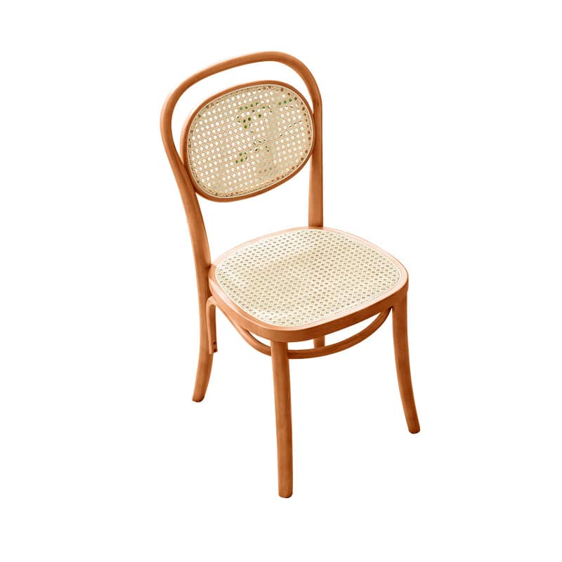 Minimalistic Solid Wood Dining Chair with Rattan or Cushion Seat for Dining Room htzm-1517