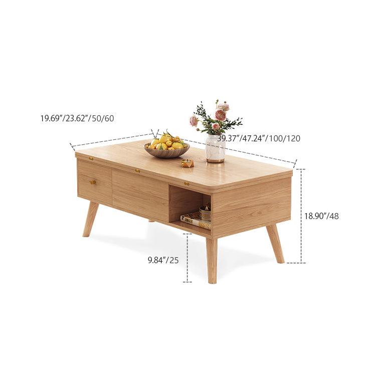 Rectangular Coffee Table with Lift-Top - Modern Design with Storage hx-1564