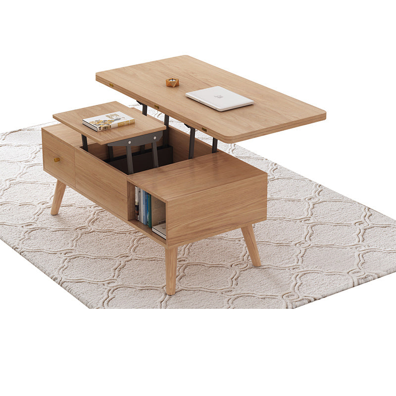 Rectangular Coffee Table with Lift-Top - Modern Design with Storage hx-1564