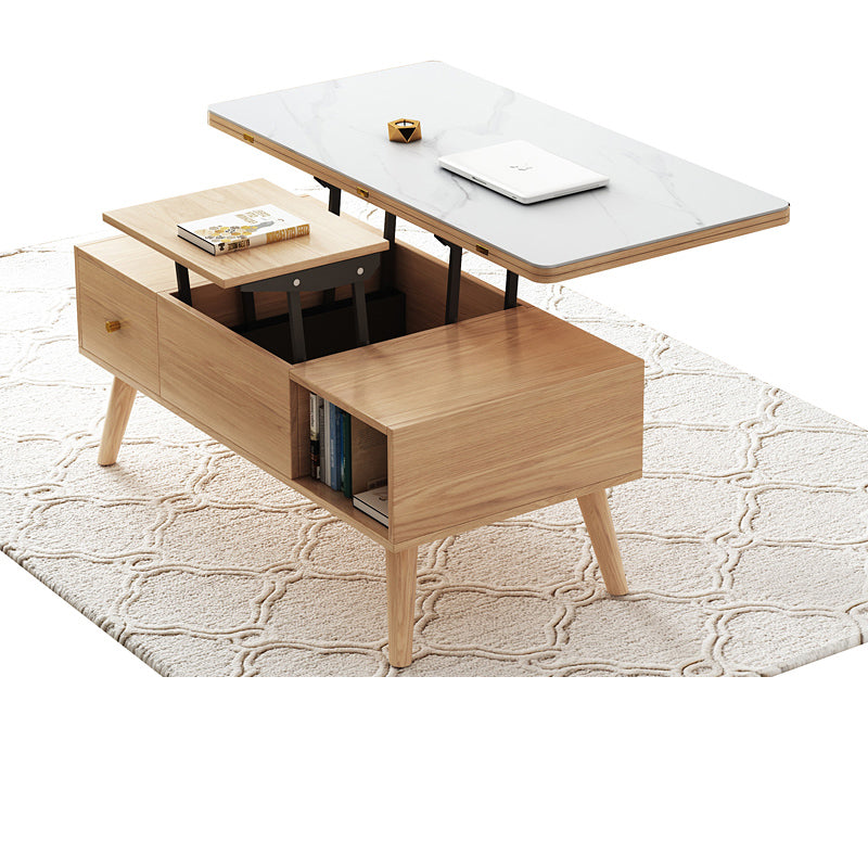 Rectangular Coffee Table with Lift-Top - Modern Design with Storage hx-1564