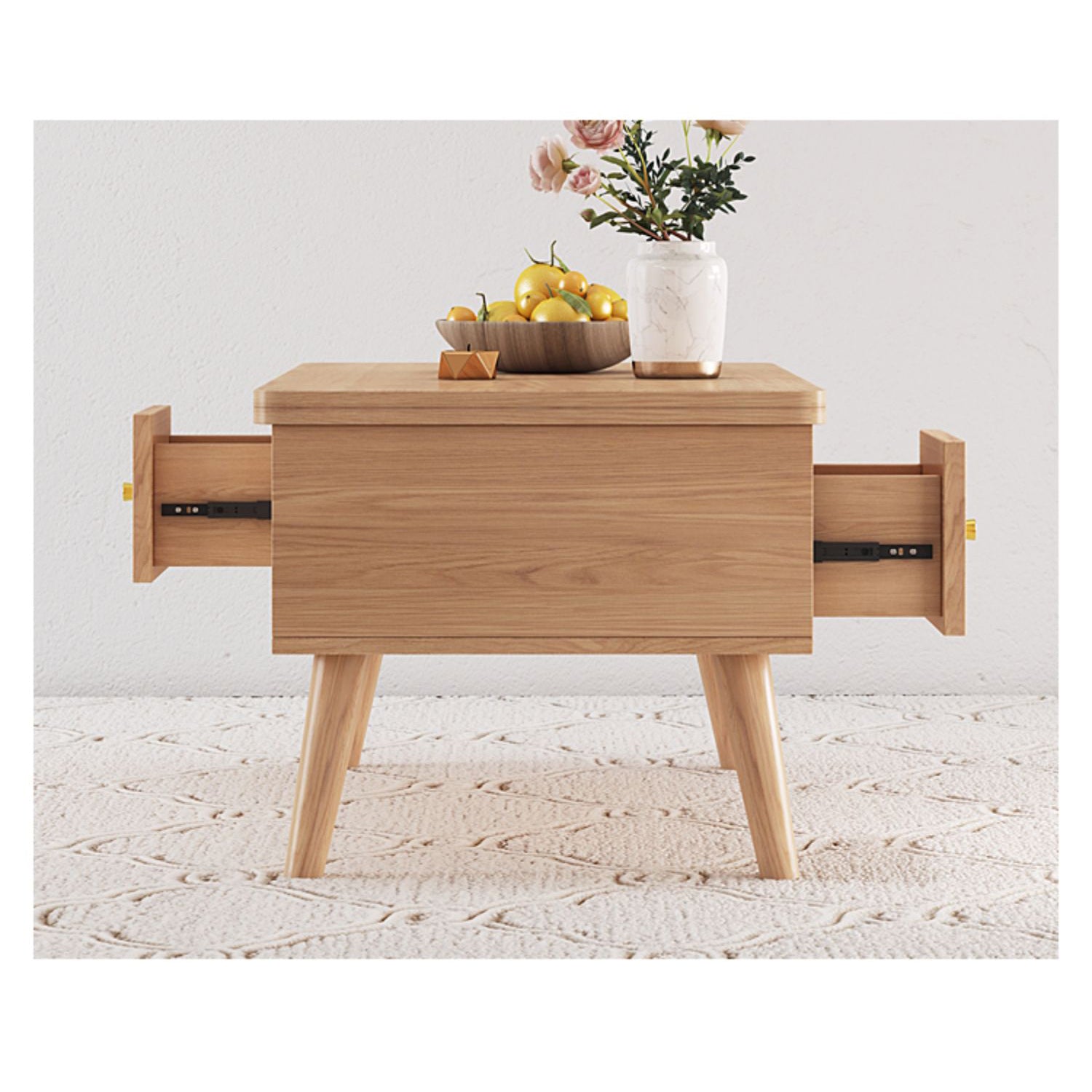 Rectangular Coffee Table with Lift-Top - Modern Design with Storage hx-1565