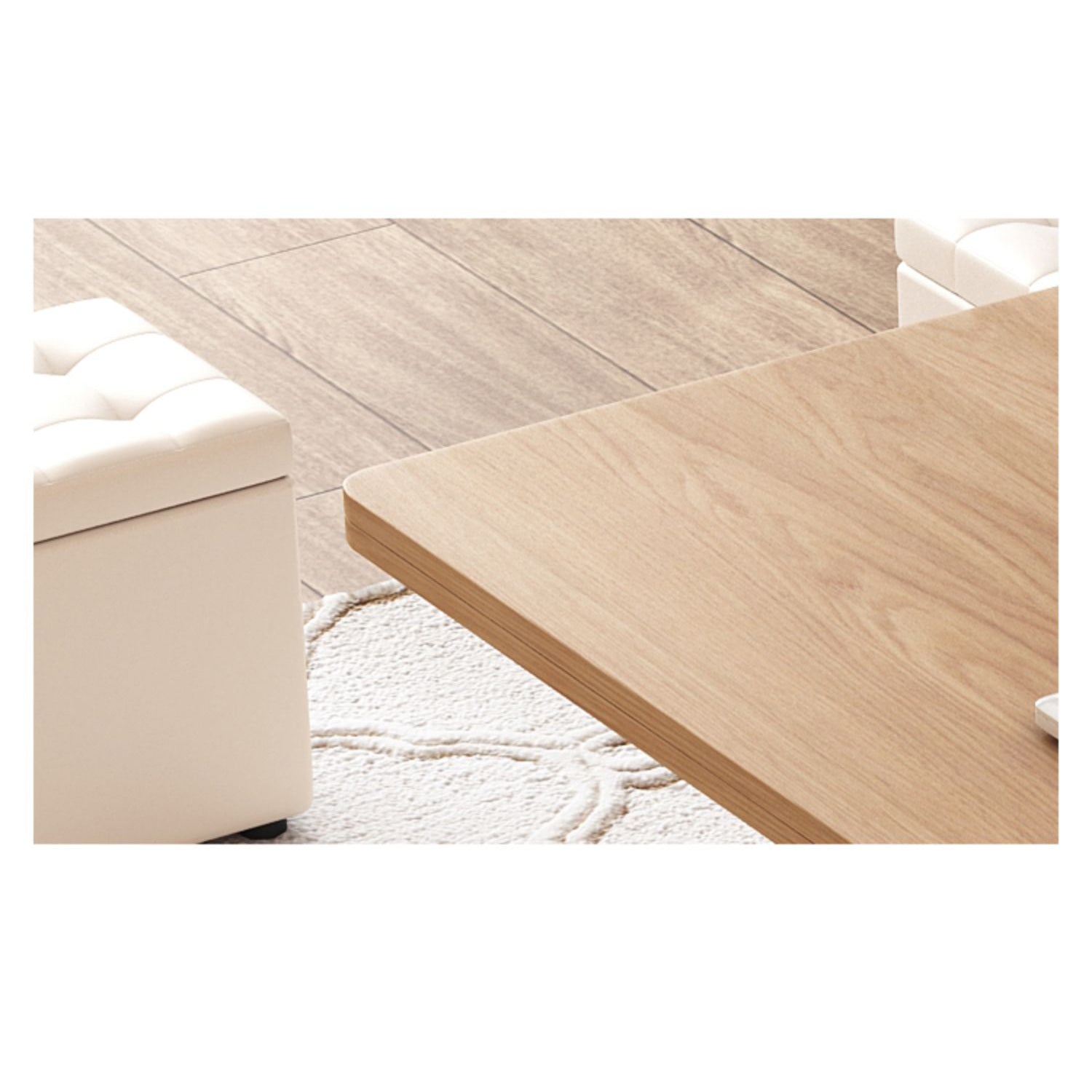 Rectangular Coffee Table with Lift-Top - Modern Design with Storage hx-1565