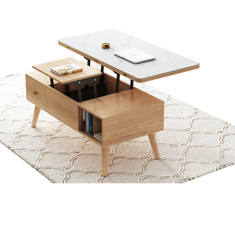 Rectangular Coffee Table with Lift-Top - Modern Design with Storage hx-1565