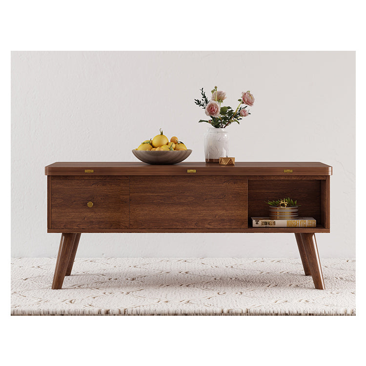 Elegant Rectangular Lift-Top Coffee Table with Storage - Modern Design for Livingroom hx-1566