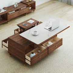 Modern Rectangular Lift-Top Coffee Table with Storage - Modern for Your LIvingroom hx-1569