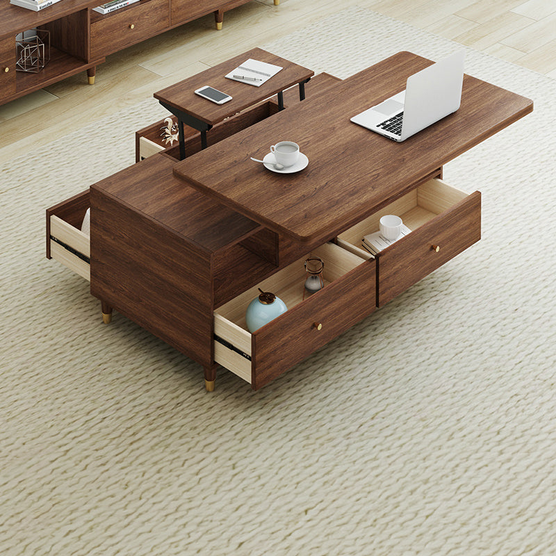 Modern Rectangular Lift-Top Coffee Table with Storage - Modern for Your LIvingroom hx-1569