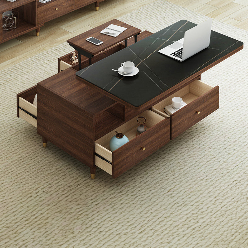 Modern Rectangular Lift-Top Coffee Table with Storage - Modern for Your LIvingroom hx-1569