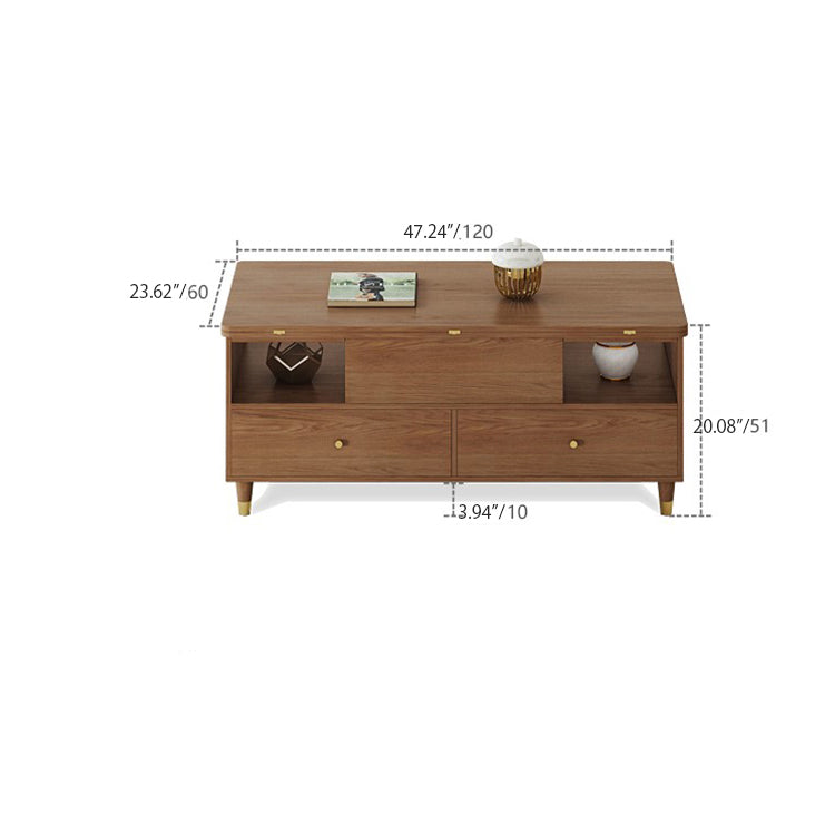 Rectangular Coffee Table with Lift-Top and Storage – Modern for All Your Rooms hx-1570