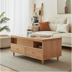 Stylish Rectangular Coffee Table with Lift-Top - Modern Design with Storage hx-1571