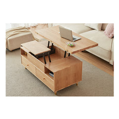 Stylish Rectangular Coffee Table with Lift-Top - Modern Design with Storage hx-1571