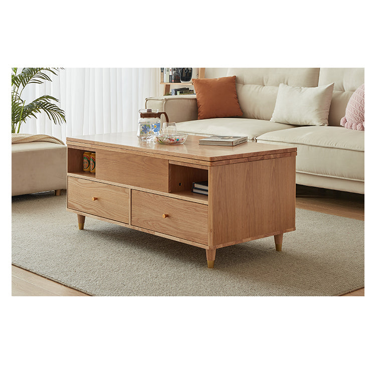 Stylish Rectangular Coffee Table with Lift-Top - Modern Design with Storage hx-1571