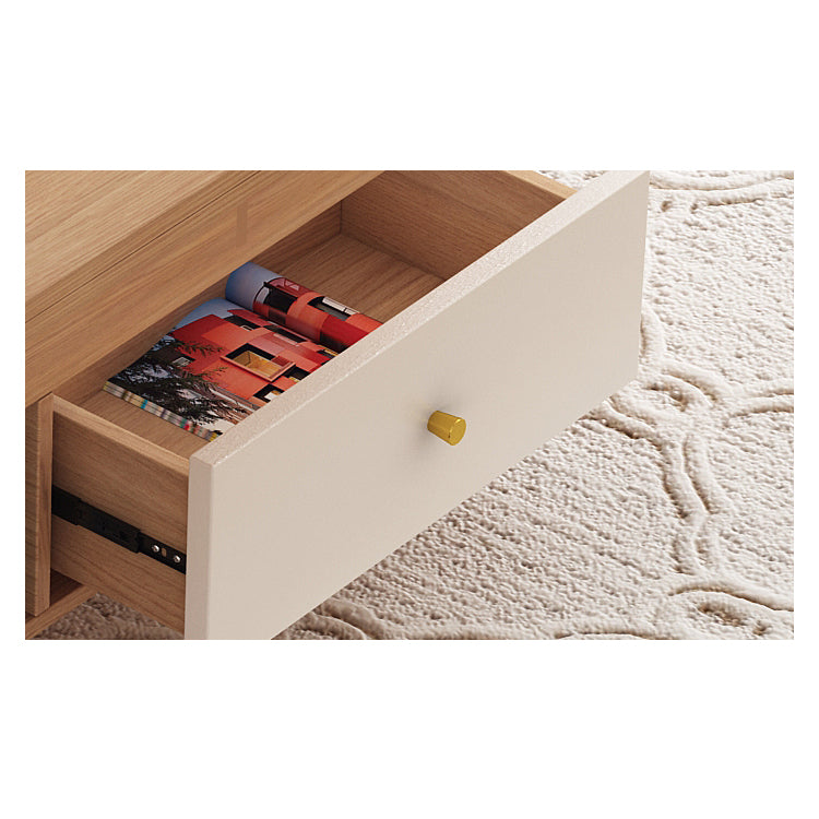 Solid Wood Coffee Table with Lift and Extensible Top - Modern Design with Storage hx-1572