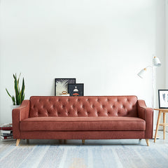 Stylish Multi-Color Sofa with Solid Wood Frame and Leathaire Upholstery hxcyj-1339