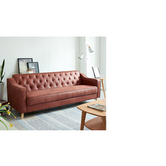 Stylish Multi-Color Sofa with Solid Wood Frame and Leathaire Upholstery hxcyj-1339