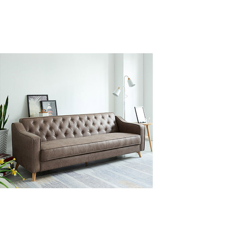 Stylish Multi-Color Sofa with Solid Wood Frame and Leathaire Upholstery hxcyj-1339