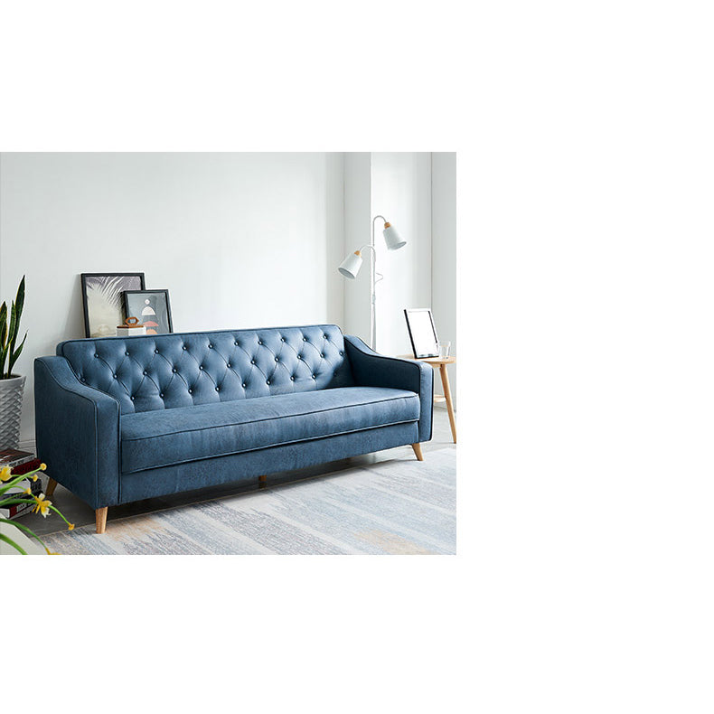 Stylish Multi-Color Sofa with Solid Wood Frame and Leathaire Upholstery hxcyj-1339