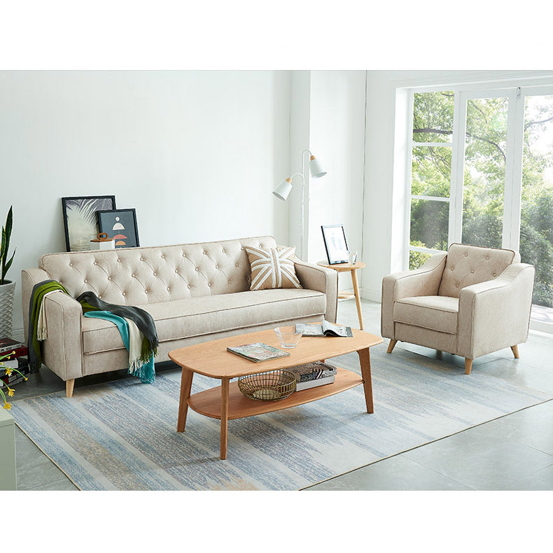 Stylish Multi-Color Sofa with Solid Wood Frame and Leathaire Upholstery hxcyj-1339