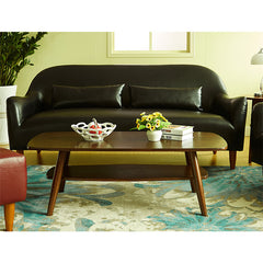 Modern Rectangular Wooden Coffee Table with Two-Tier for Storage - Minimalistic for All Your Rooms hxcyj-1341