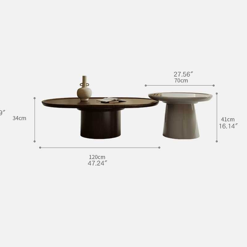 Elegant Wooden Coffee Table - Stylish Centerpiece for Your Living Room hxj-2710