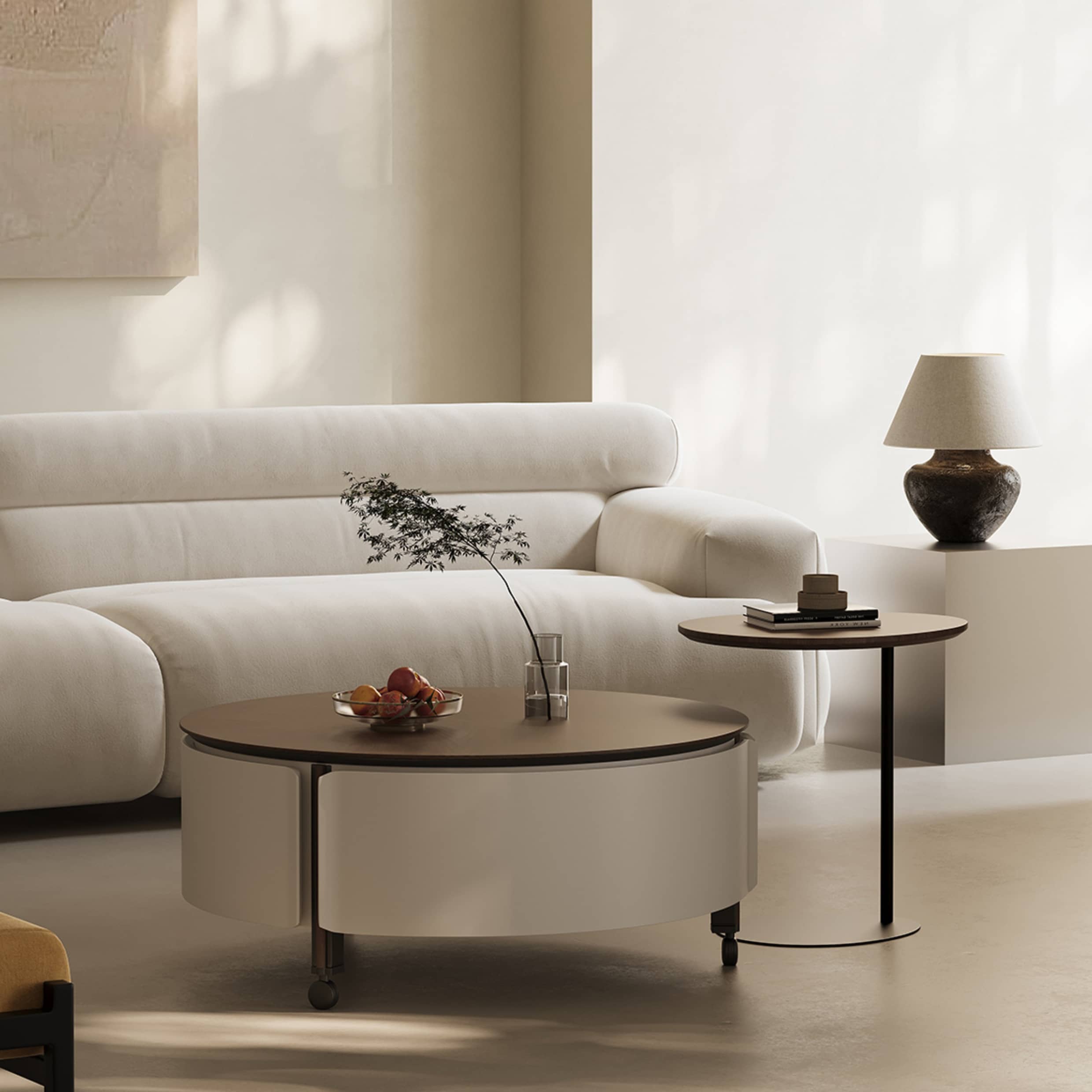 Modern Stainless Steel Coffee Table - Sleek & Durable Design for Contemporary Living Spaces hxj-2711