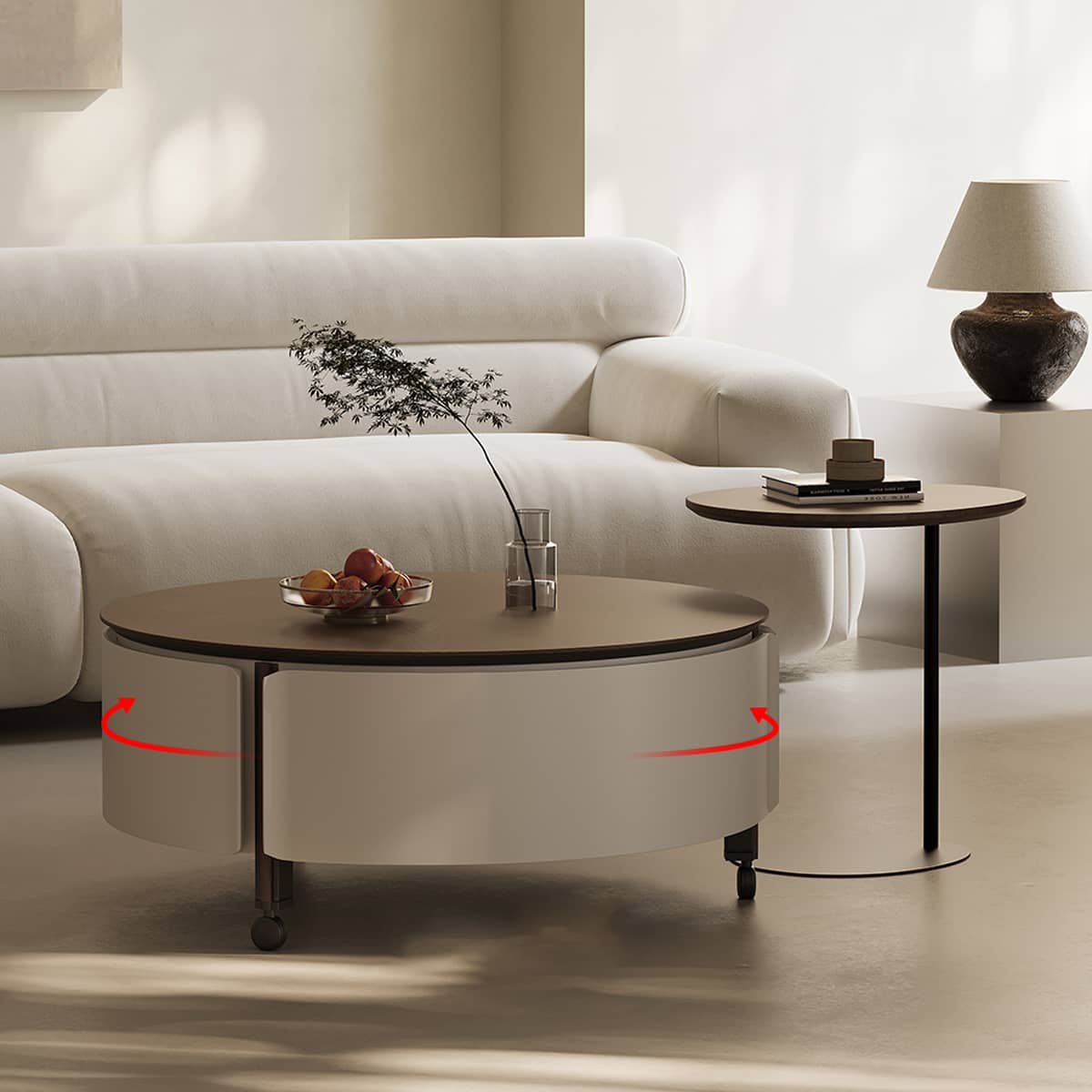 Modern Stainless Steel Coffee Table - Sleek & Durable Design for Contemporary Living Spaces hxj-2711