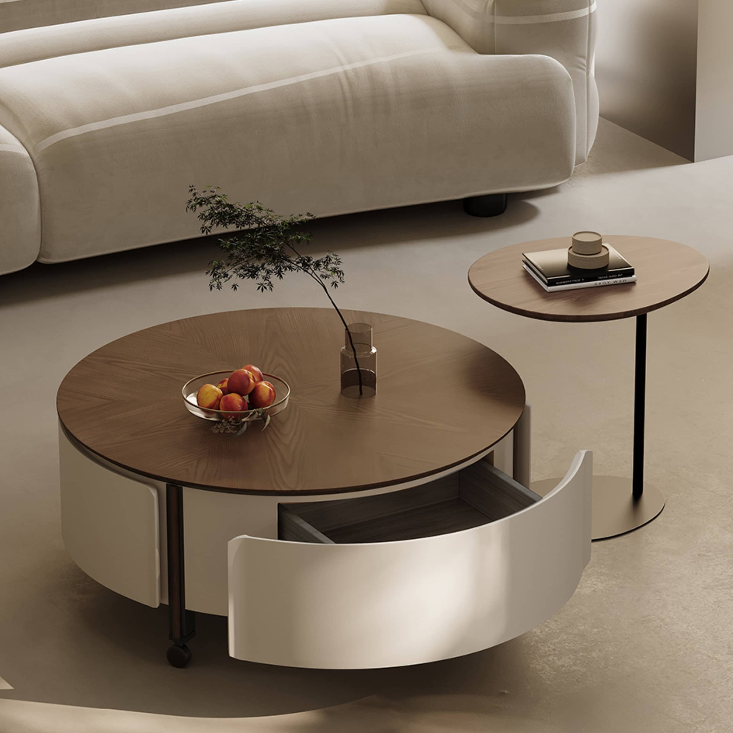 Modern Stainless Steel Coffee Table - Sleek & Durable Design for Contemporary Living Spaces hxj-2711