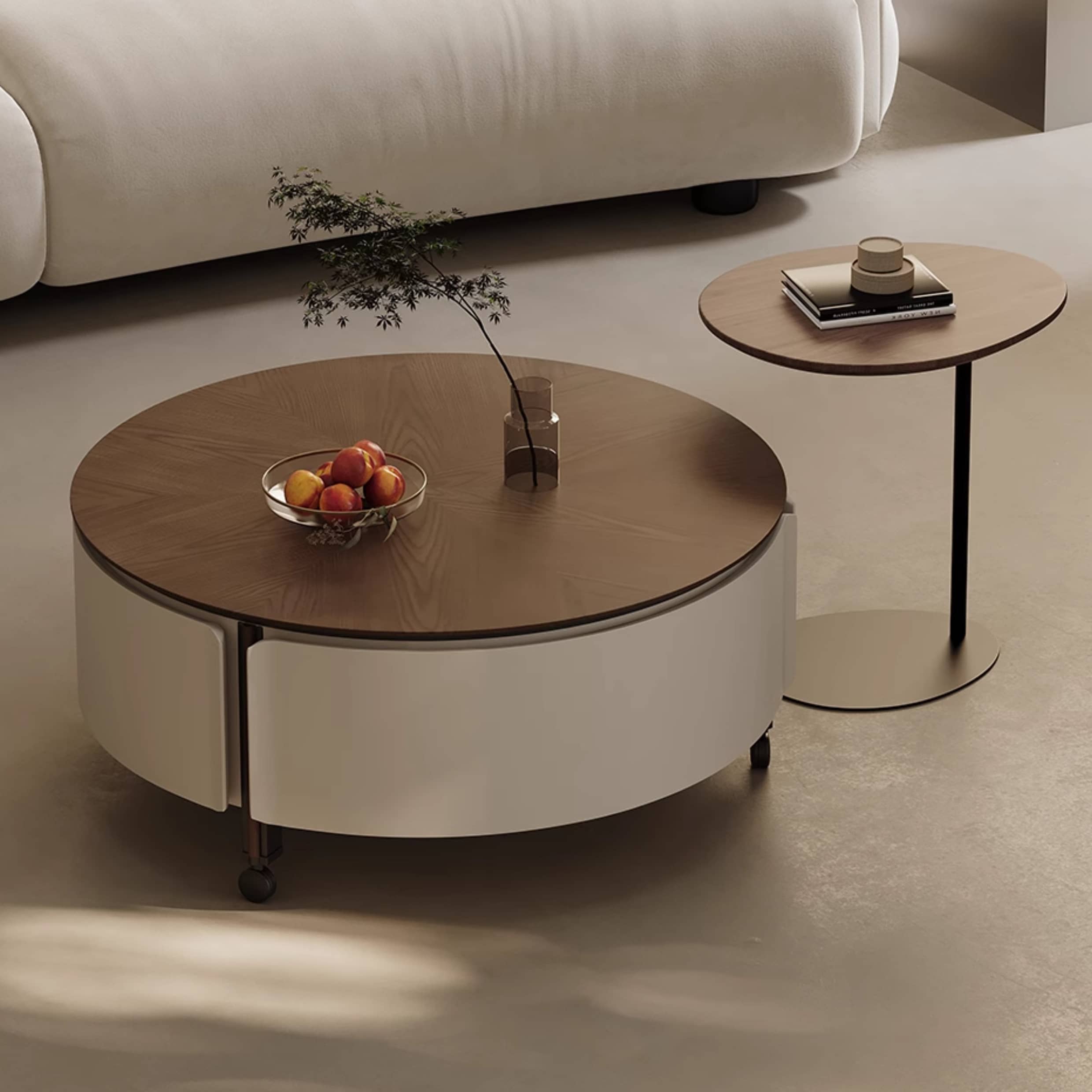 Modern Stainless Steel Coffee Table - Sleek & Durable Design for Contemporary Living Spaces hxj-2711