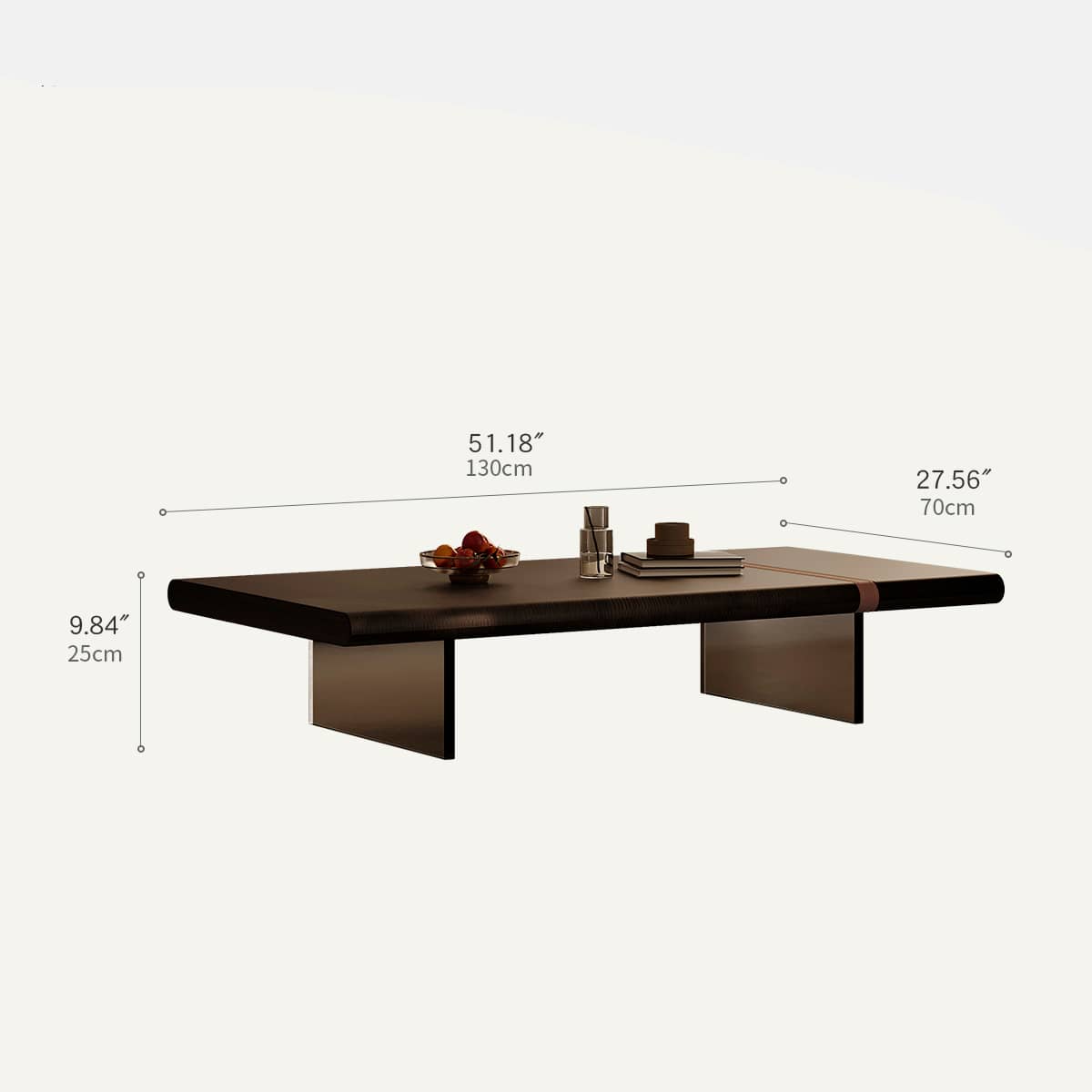 Modern Acrylic Faux Leather Tea Table - Stylish & Durable Coffee Table for Living Room Decor hxj-2714