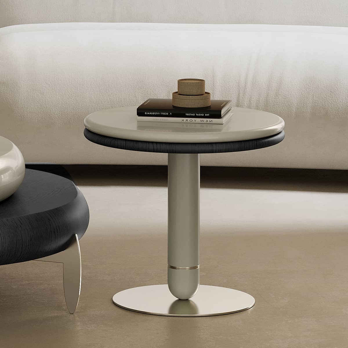 Sleek Stainless Steel Coffee Table - Modern Design for Elegant Living Spaces hxj-2722