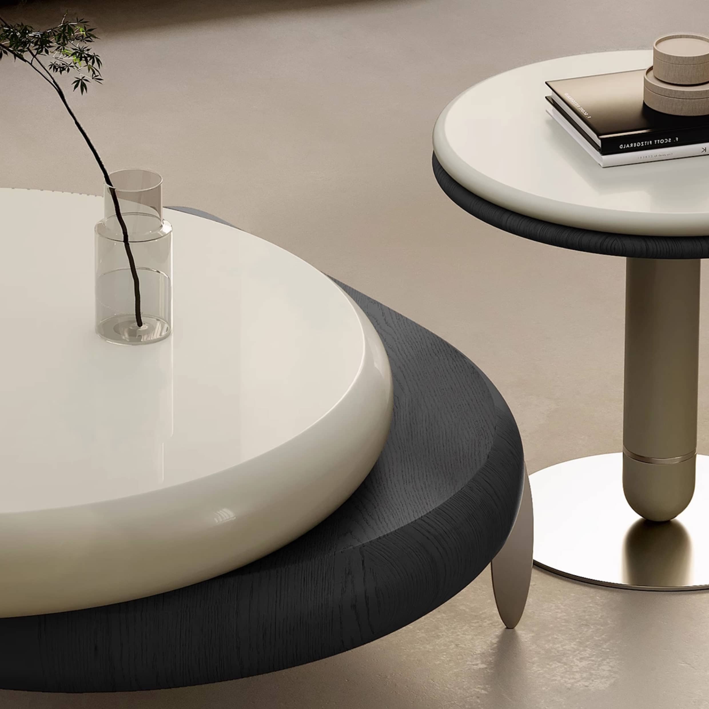 Sleek Stainless Steel Coffee Table - Modern Design for Elegant Living Spaces hxj-2722