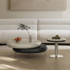 Sleek Stainless Steel Coffee Table - Modern Design for Elegant Living Spaces hxj-2722