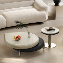 Sleek Stainless Steel Coffee Table - Modern Design for Elegant Living Spaces hxj-2722