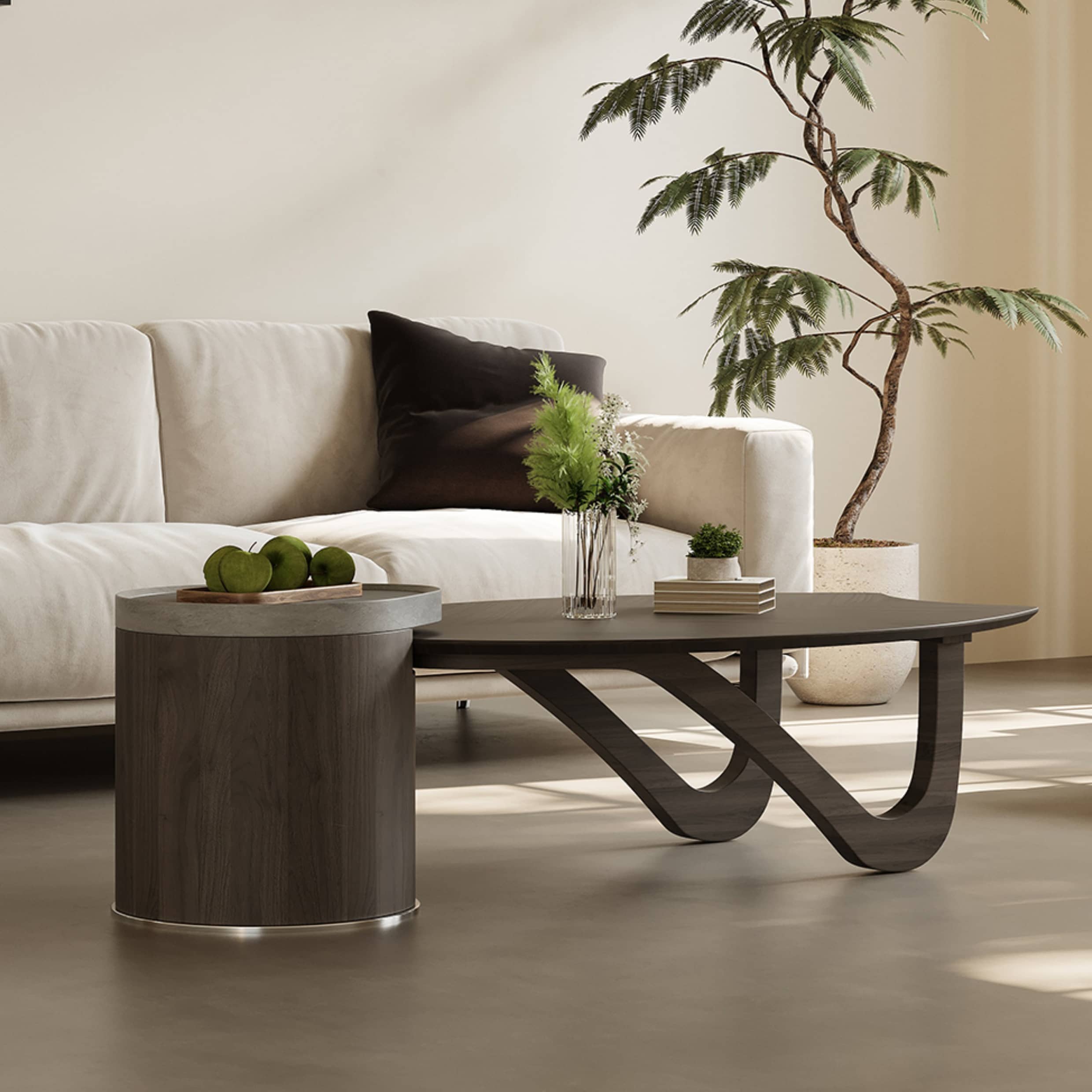 Modern Stainless Steel Tea Table - Sleek and Durable Design for Any Home hxj-2732