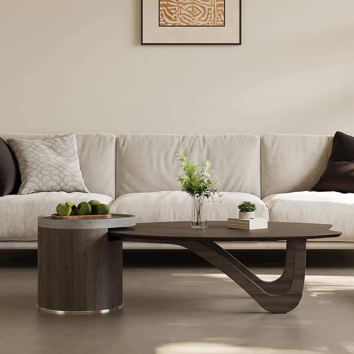 Modern Stainless Steel Tea Table - Sleek and Durable Design for Any Home hxj-2732