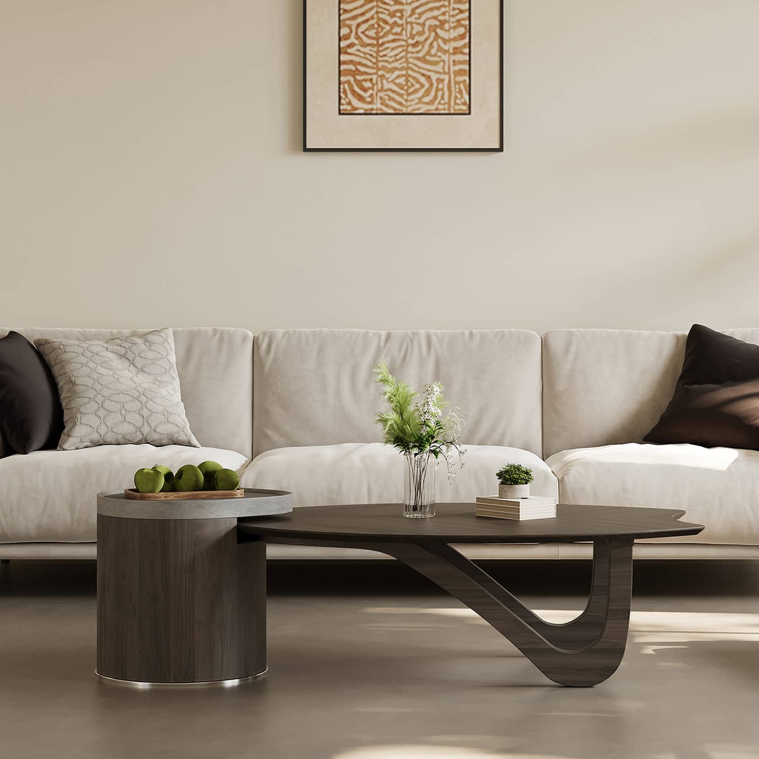 Modern Stainless Steel Tea Table - Sleek and Durable Design for Any Home hxj-2732